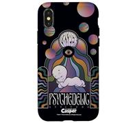 Casper The Friendly Ghost Psychedelic Portal Custodia per iPhone X/XS