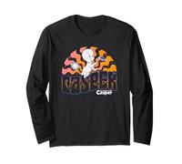 Casper The Friendly Ghost Psychedelic Waves Maglia a Manica