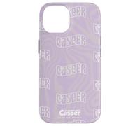 Casper The Friendly Ghost Purple Psychedelic All-Over Print Custodia per iPhone 14