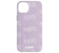 Casper The Friendly Ghost Purple Psychedelic All-Over Print Custodia per iPhone 14 Plus