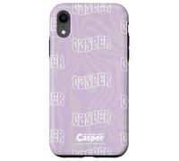 Casper The Friendly Ghost Purple Psychedelic All-Over Print Custodia per iPhone XR
