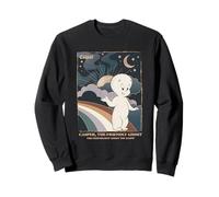 Casper The Friendly Ghost Rainbow Night Sky Felpa