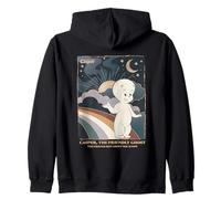 Casper The Friendly Ghost Rainbow Night Sky Felpa con Cappuccio
