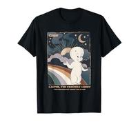 Casper The Friendly Ghost Rainbow Night Sky Maglietta
