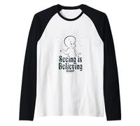 Casper The Friendly Ghost Seeing Is Believing Classic Maglia con Maniche Raglan
