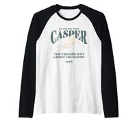 Casper The Friendly Ghost The Friendliest Ghost You Know Maglia con Maniche Raglan