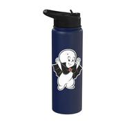Casper The Friendly Ghost Vampire Fun Stainless Steel Insulated Water Bottle