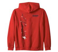 Casper The Friendly Ghost Vertical Logo Felpa con Cappuccio