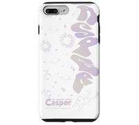 Casper The Friendly Ghost Vertical Logo Purple Tones Custodia per iPhone 7 Plus/8 Plus