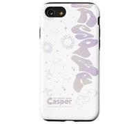 Casper The Friendly Ghost Vertical Logo Purple Tones Custodia per iPhone SE (2020) / 7/8