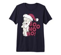 Casper The Friendly Ghost Vintage Boo Ho Ho Christmas Maglietta Premium