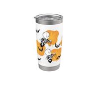 Casper Trick Or Treat All Over Print Bicchiere termico in acciaio inox doppia parete