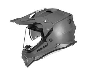 Casque cross double ecran NOX n312 titanio mat t57-58 m