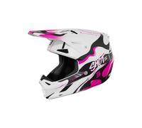Casque integral shot furious enfant flash rose brillant