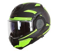 Casco Modulare Reversibile FF906 Ls2 Advant Revo Nero H-V Giallo 3XL