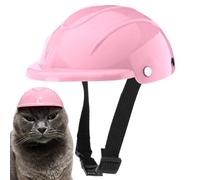 Casque Pour Chien, Accessoire De Protection Sécurisé Et Confortable Pour Animaux De Compagnie, Idéal Moto, Vélo Et Extérieur, Casque Réglable Avec Sangles, Design Léger Et Résistant, Protection Tête C