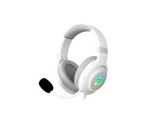 Casques avec Microphone Newskill Blanc