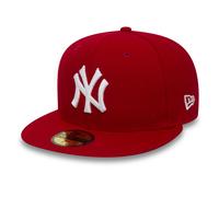 Casquette New Era essential 59fifty New York Yankees Rouge 7 1/2