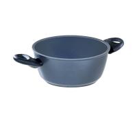 Barazzoni, Casseruola 2 manici con rivestimento in Ceramica, Alluminio, ø20cm, Manico Ergonomico, Adatta anche per Induzione, NO PFAS, Made in Italy