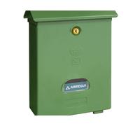 Arregui E1073 - Classica casella di posta di plastica verde