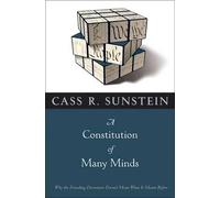 Cass R. Sunstein A Constitution of Many Minds (Tascabile)
