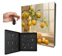 Cassa 30x30 cm Ciondolo al limone Porta Sinistra Nero