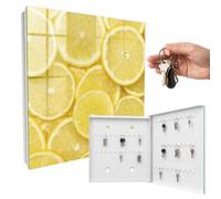 Cassa 30x30 cm fette di limone Porta Destra Bianco