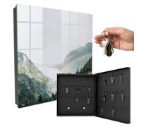 Cassa 30x30 cm Monti dell'Arcobaleno Porta Destra Nero