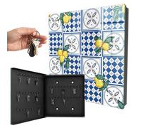 Cassa 30x30 cm Piastrelle color limone Porta Sinistra Nero