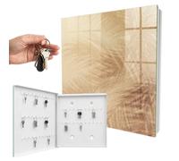Cassa 30x30 cm Tracce di schiuma Porta Sinistra Bianco