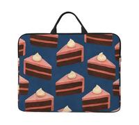 Cassa a 14 pollici del computer portatile del modello della fetta della torta, manica portatile del computer portatile con la chiusura