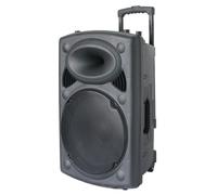 Cassa acustica amplificata 12" con microfono e telecomando Bluetooth/Radio FM