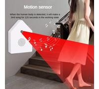 Cassa acustica decorativa con cinguettio di uccelli, altoparlante canterino