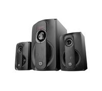 CASSA ACUSTICA HIDITEC H400 - 2.1 canali - Bluetooth, USB, FM, controllo bassi, risposta 40-20000 Hz, Nero