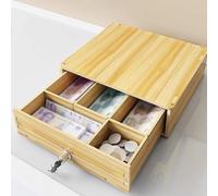 cassa al supermercato, Interfaccia POS Cassetto contanti Manuale compatto e resistente con 4 banconote/1 moneta