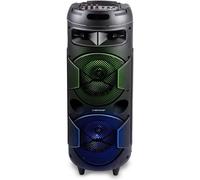 Cassa Altoparlante Speaker Bluetooth con Effetti Luce LED Portatile USB Aux MP3