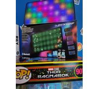 Cassa Altoparlante Speaker Bluetooth con Effetti Luce LED Portatile USB Aux MP3