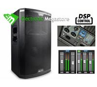 CASSA AMPLIFICATA ATTIVA PROFESSIONALE ALTO BLACK 15 POTENZA 2400 WATT EKO MUSIC
