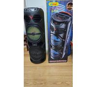 Cassa Amplificata Karaoke Bluetooth 1 Microfonio Wireless USB Luci Led