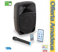 SOUNDSATION GO SOUND 8AIR CASSA PORTATILE A BATTERIA 8'' MP3 USB BT VHF CON APP