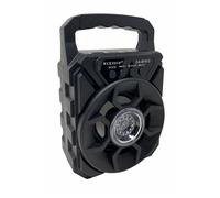 Cassa bluetooth 10 watt radio fm slot tf usb sd aux con luci rgb ricaricabile