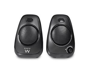 CASSA BLUETOOTH 2.0 EWENT Altoparlanti Ewent EW3527 2.0 10W USB, Potenza totale 6 W, Numero di casse 2, Nero
