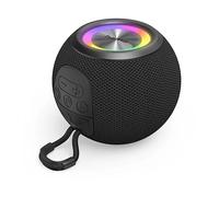 Speaker Bluetooth " Ball Shape Altoparlante ", 5 Modalità Luce, 5W, Nero