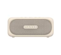 Altoparlanti Havit Party Speaker Wireless e Wired 20W Bluetooth 5.3 IPX7 Beige con Batteria Integrata