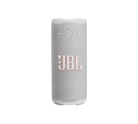 JBL Grip, Speaker Bluetooth Compatto, JBL Pro Sound con AI Sound Boost, IP68 Resistente ad Acqua e Polvere, Luce Ambientale, 14 Ore di Autonomia, Auracast Multi-Speaker, App JBL Portable, Bianco