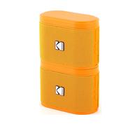 Kodak SOUNDBRIX – Altoparlanti portatili Set di 2, dock magnetico, fino a 100, 5W, 3h, arancione