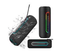 Kruger & Matz Altoparlante Bluetooth Senza Fili Street KM0563 Potenza 20 W Funzione TWS Retroilluminazione RGB Protezione IPX5 Nero