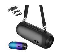 Kruger & Matz Altoparlante Senza Fili Bluetooth Street XL KM0566 Potenza 30 W Funzione TWS Retroilluminazione RGB Protezione IPX5 Nero