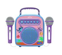 LEXIBOOK Disney Stitch La mia valigia segreta portatile con altoparlante Bluetooth