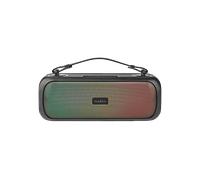 NEDIS CASSA BOOMBOX BLUETOOTH PORTATILE USB AUX SD 45 WATT 5 ORE LUCI RGB